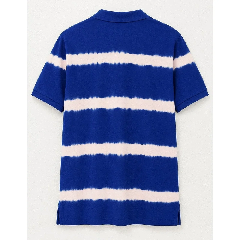 Polo Ralph Lauren Tie Dye Polo Shirt Custom Fit Pony Cotton Men's Large